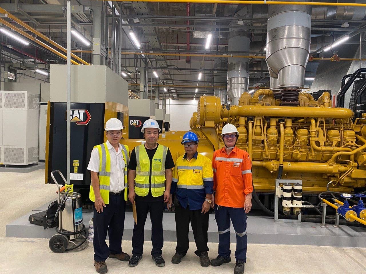 Installed CAT Power System at New International Airport