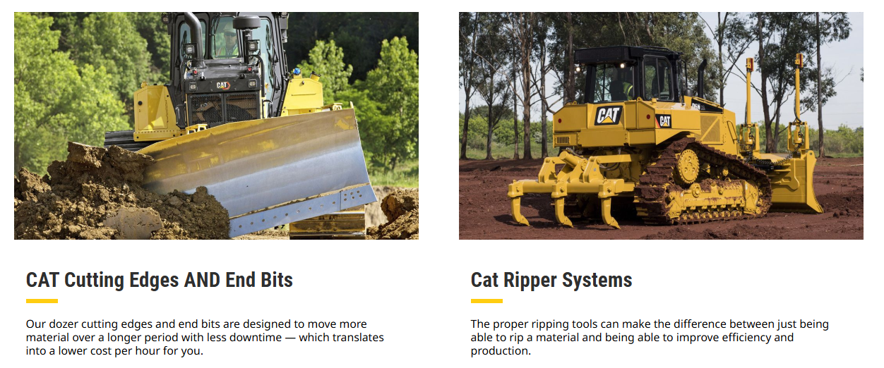 Cat® Ground Engaging Tools for Dozers